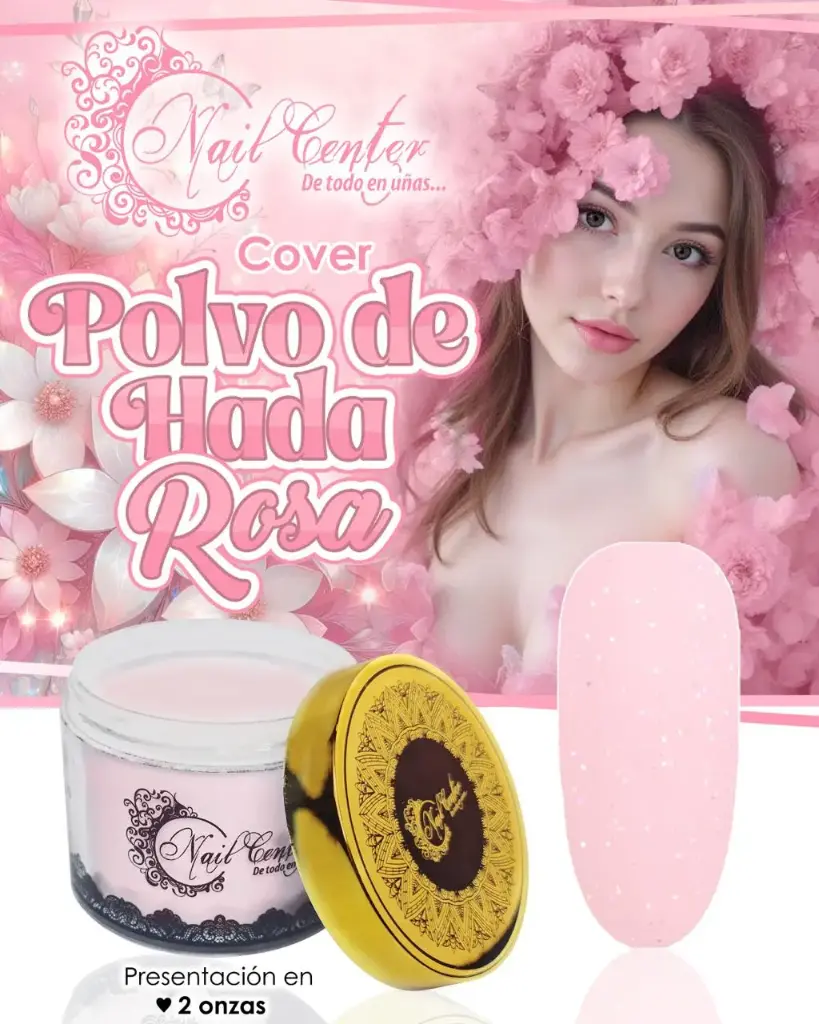 COVER POLVO DE HADA ROSA 2 ONZAS