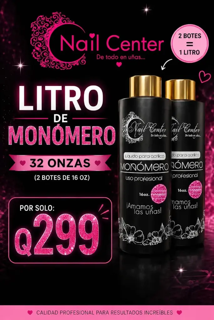 PROMOCION LITRO MONOMERO (2 BOTES DE 16 ONZ)