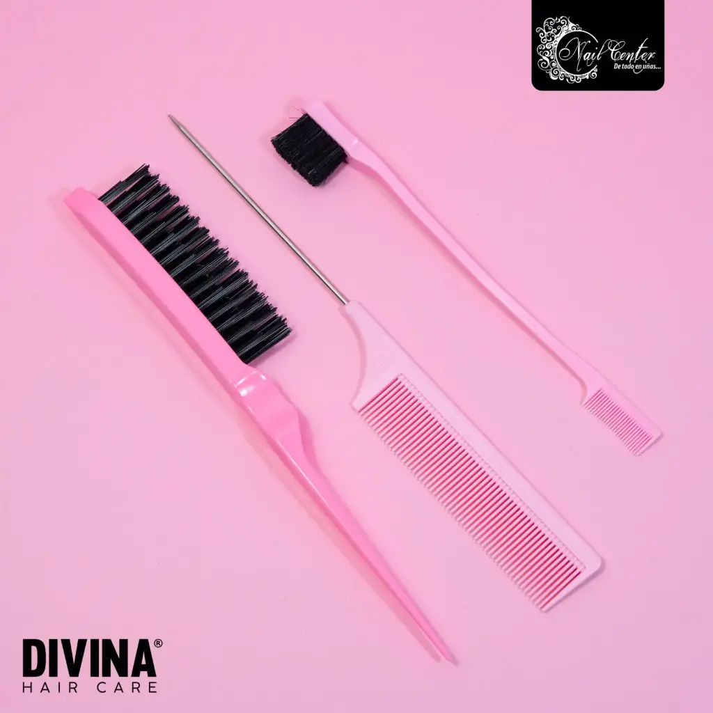 SET DE PEINES SLICK DIVINA HAIR