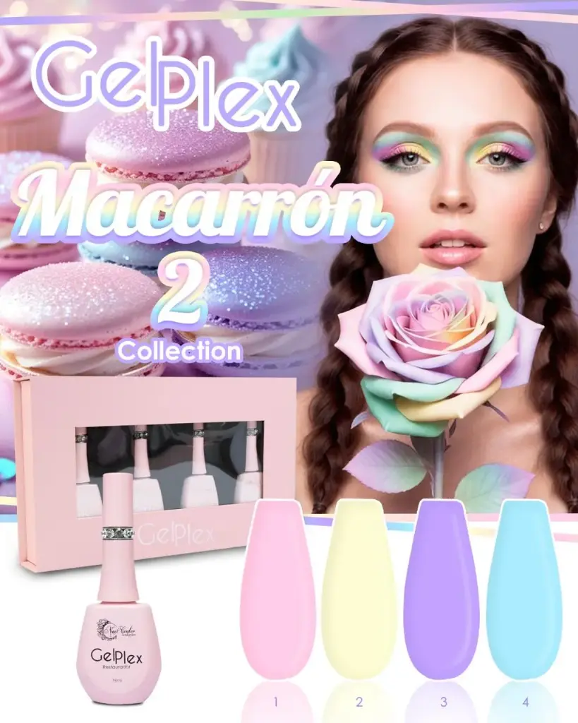 COLECCION GELPLEX MACARRON 2 - 4 TONOS
