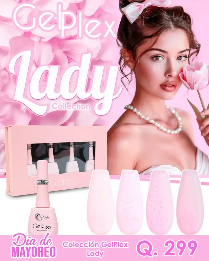 COLECCION GELPLEX LADY - 4 TONOS