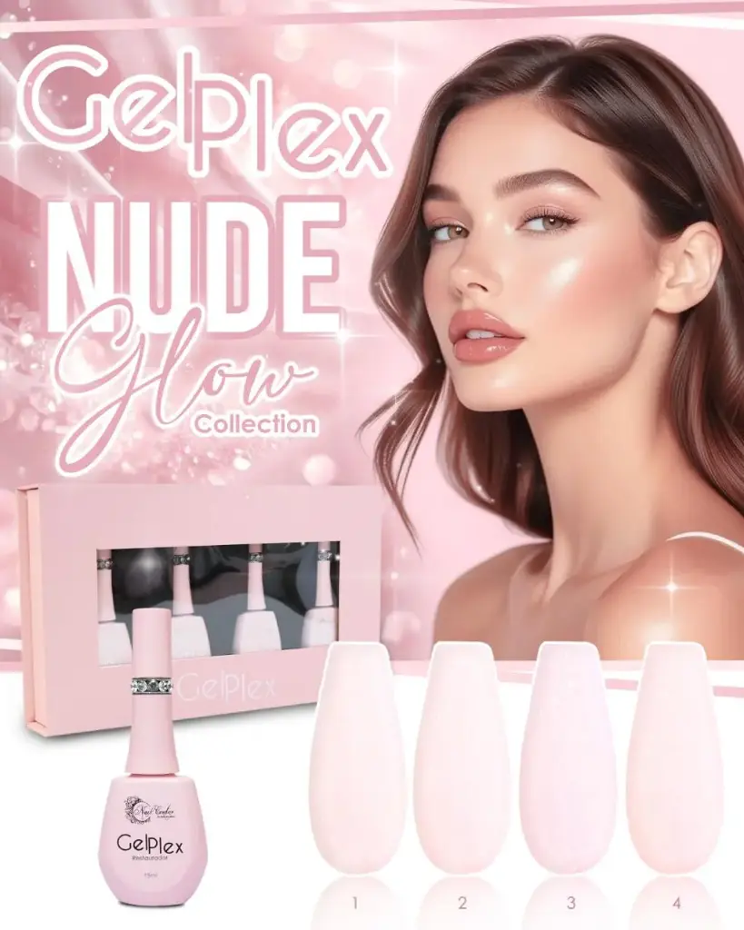 COLECCION GELPLEX NUDE GLOW - 4 TONOS