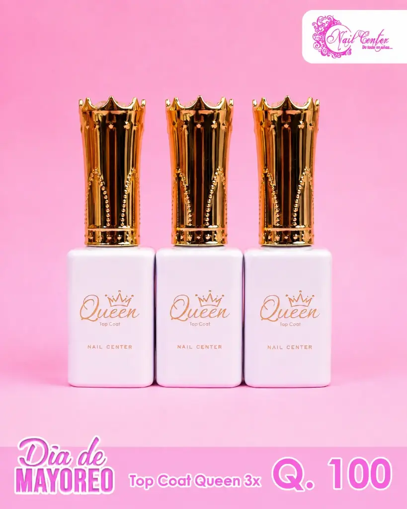 PROMOCION TOP COAT QUEEN 3XQ100