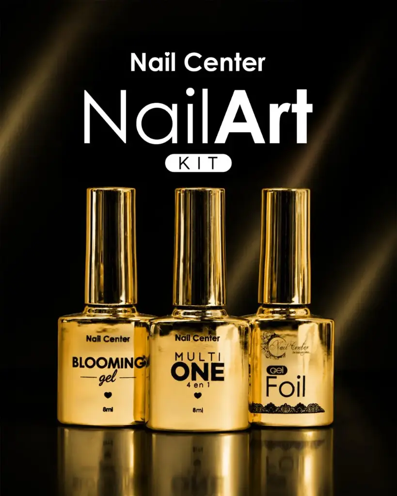 KIT NAIL ART 3 PIEZAS - 8ML