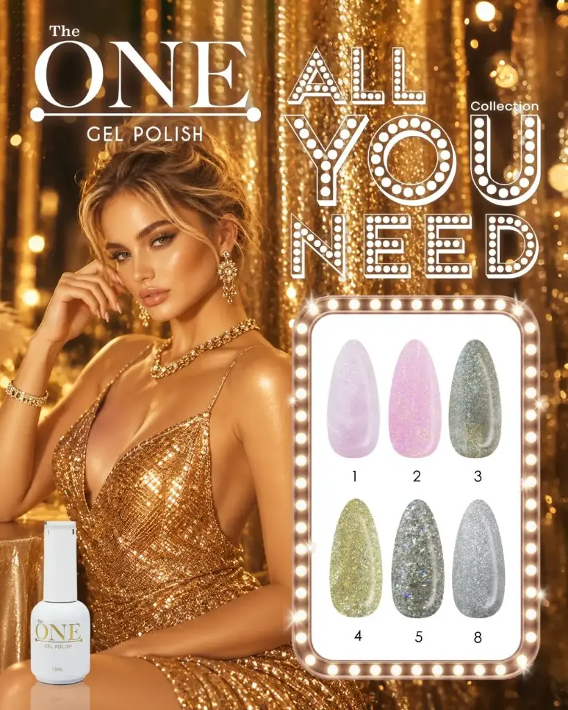 COLECCION GELES THE ONE ALL YOU NEED 6 TONOS 15ML
