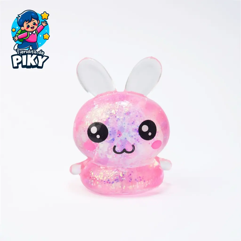 SQUISHY CONEJO KAWAI ROSA