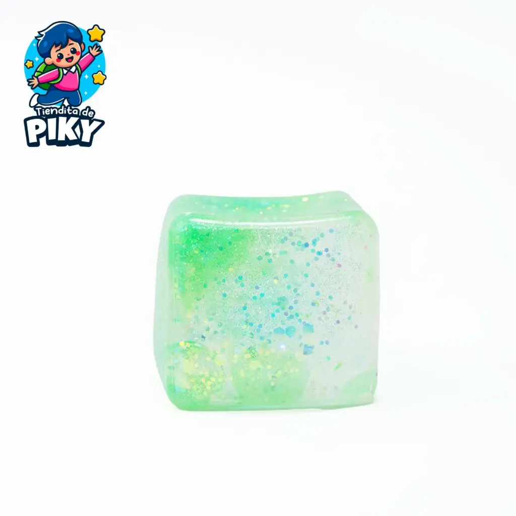 SQUISHY CUBO VERDE