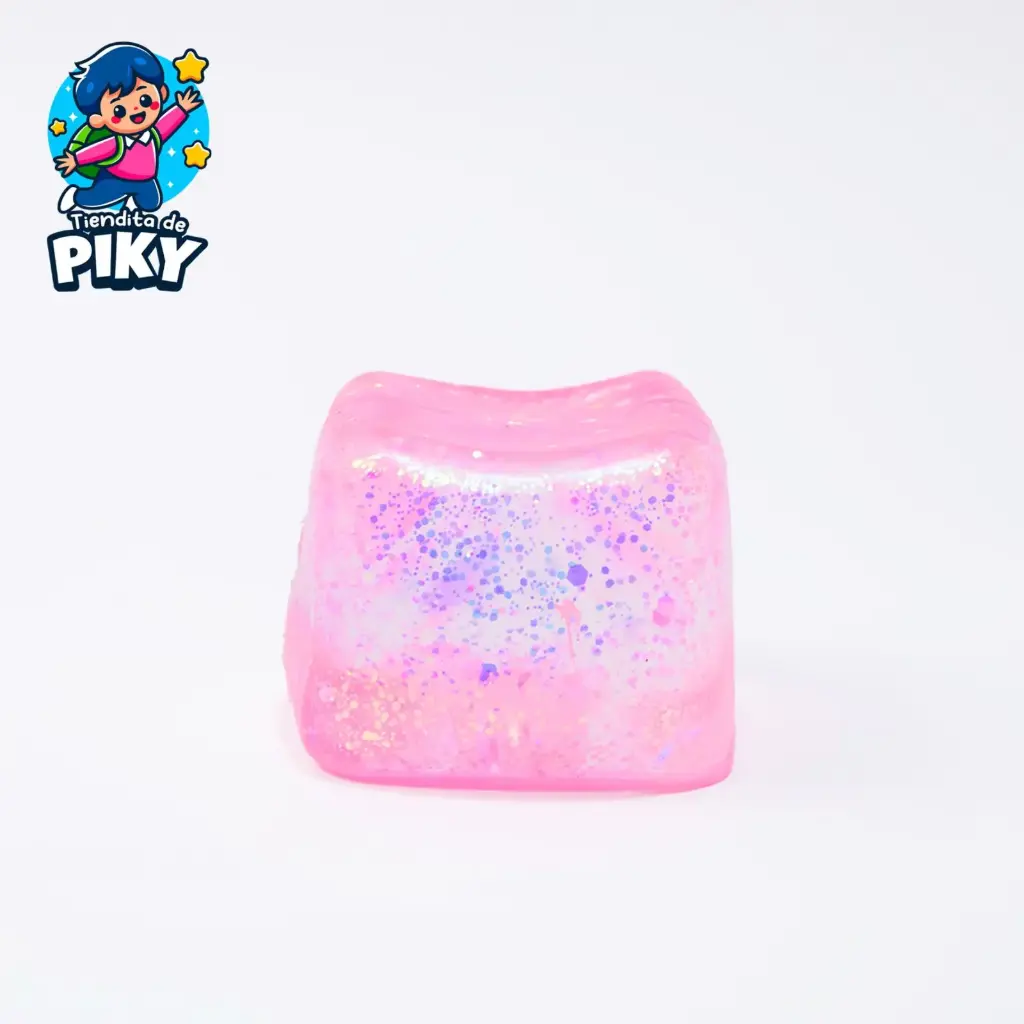 SQUISHY CUBO ROSA