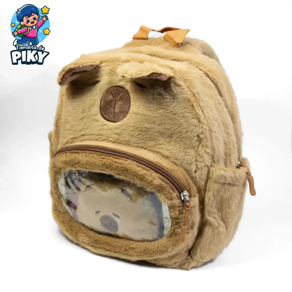 MOCHILA CAPIBARA CAFE
