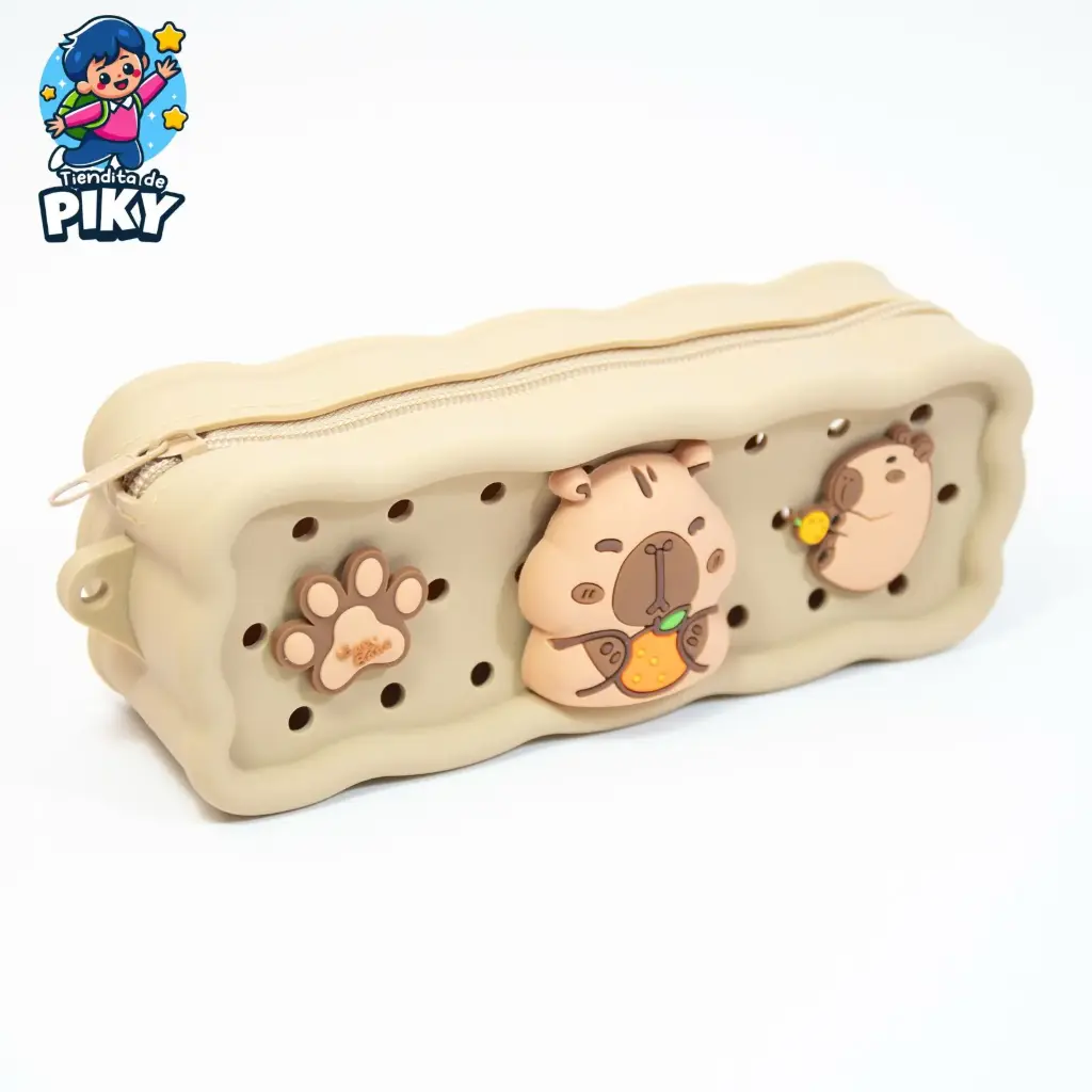 ESTUCHE CAPIBARA BEIGE
