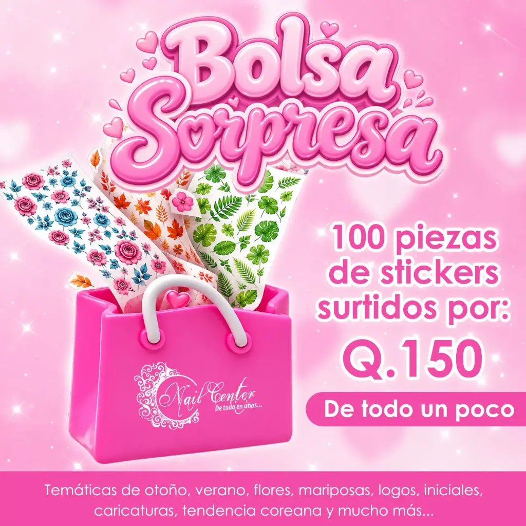 PROMOCION STICKER 100 PIEZAS
