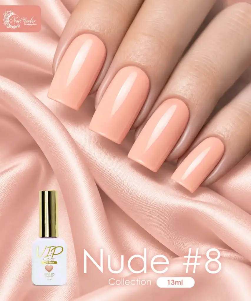 VIP COLOR 13ML NUDE 8