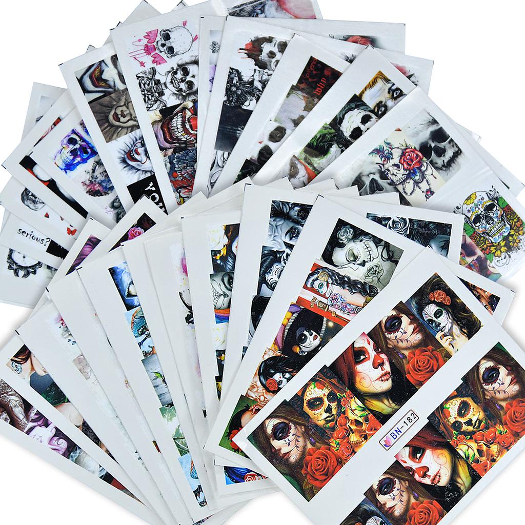 KIT TATTO HALLOWEEN
