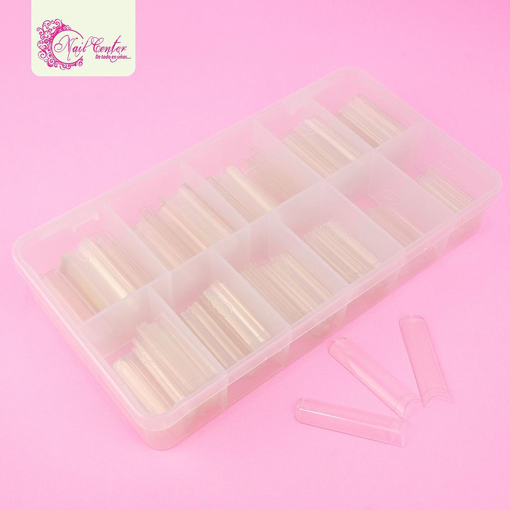 CAJA TIPS SQUARE XXXL NO CURVA C CRISTAL
