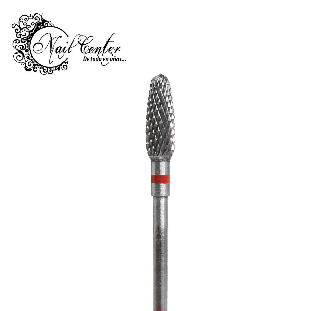 PUNTA CARBONO FORMA FLAMA CINCHO ROJO ECONOMICA