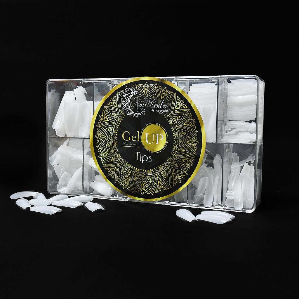 TIP GEL UP COFFIN MILKY WHITE GAMA PLUS