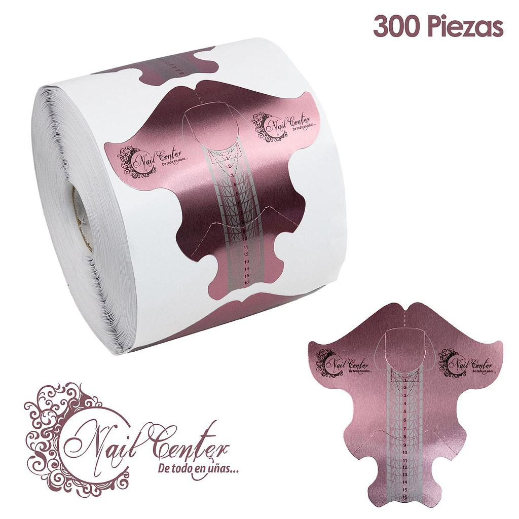 FORMAS PARA ESCULTURA ROSE GOLD NAIL CENTER SIN PRECORTE