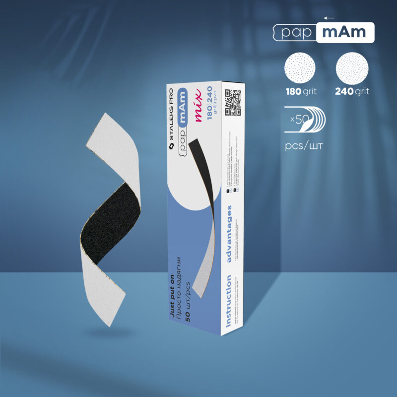 LIMA DESECHABLES DE DOBLE CARA GRANO 180/240