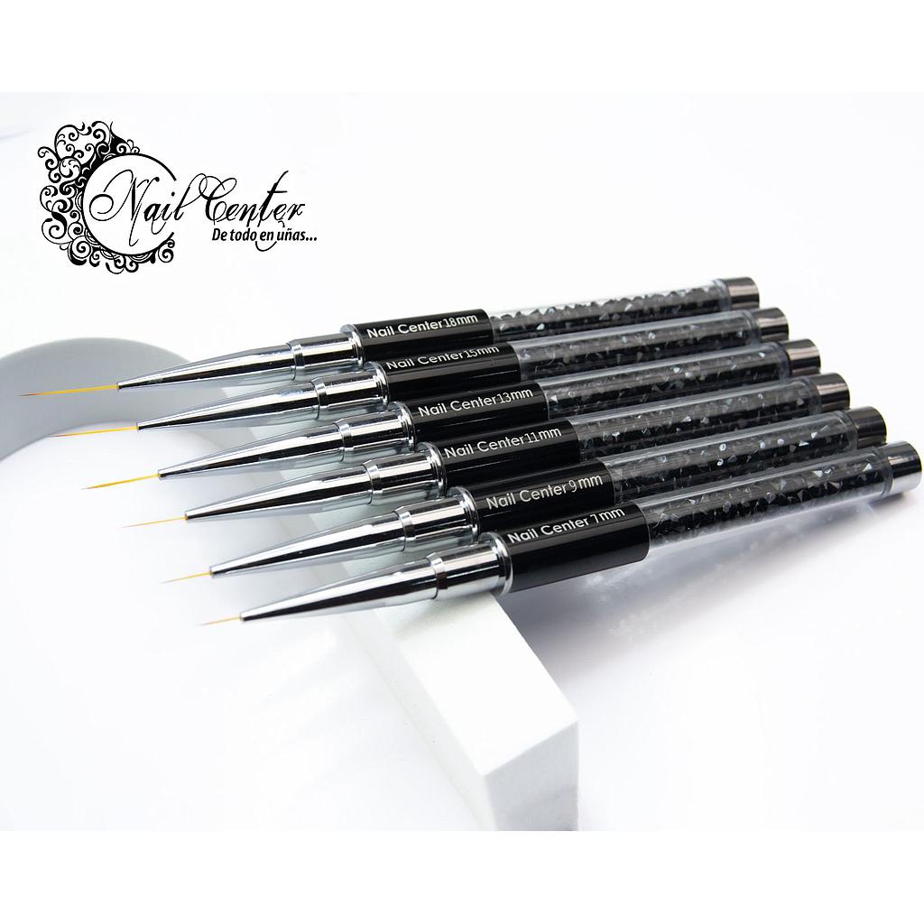 PACK PINCELES NAIL CENTER MODELO 18