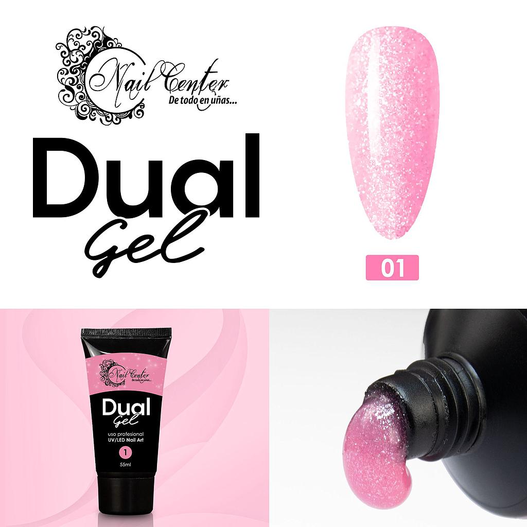 DUAL GEL 55ML TONO 1