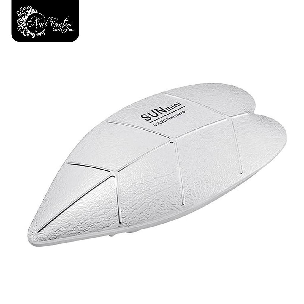 LAMPARA SUN MINI HOJITA SILVER 6W