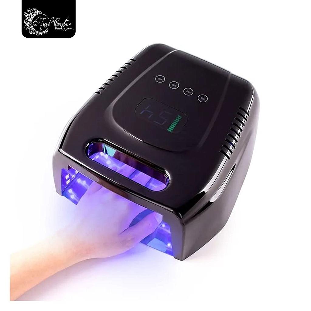 LAMPARA LED RECARGABLE 96W PRISMA NEGRA