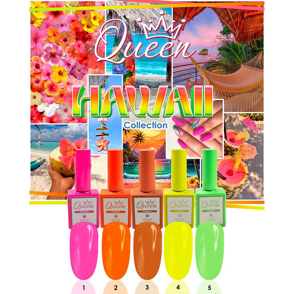 COLECCIÓN QUEEN NAIL HAWAII