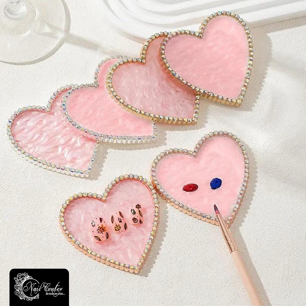 PORTA PINTURA DE CORAZON