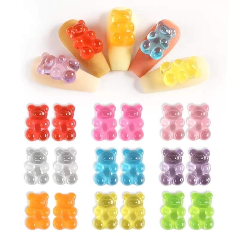 PACK GOOMY BEARS LISOS 16 PIEZAS NO AZUCARADO