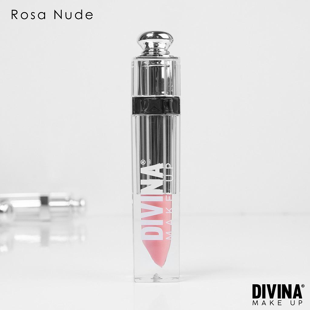 DIVINA MAKE UP LIP GLOSS ROSA NUDE