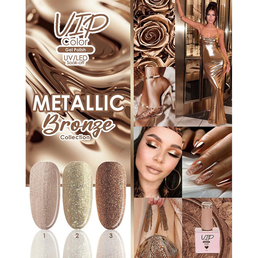 COLECCION VIP COLOR METALLIC BRONZE 15ML