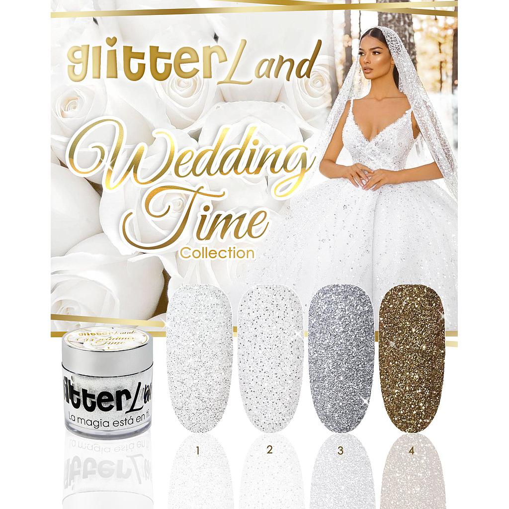 COLECCION GLITTERLAND 1/4 TARRO WEDDING TIME