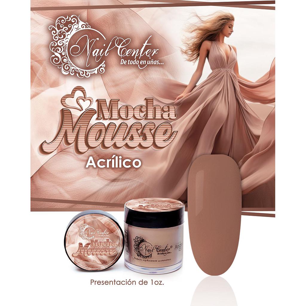 ACRILICO COVER MOCHA MOUSSE 1 ONZ.