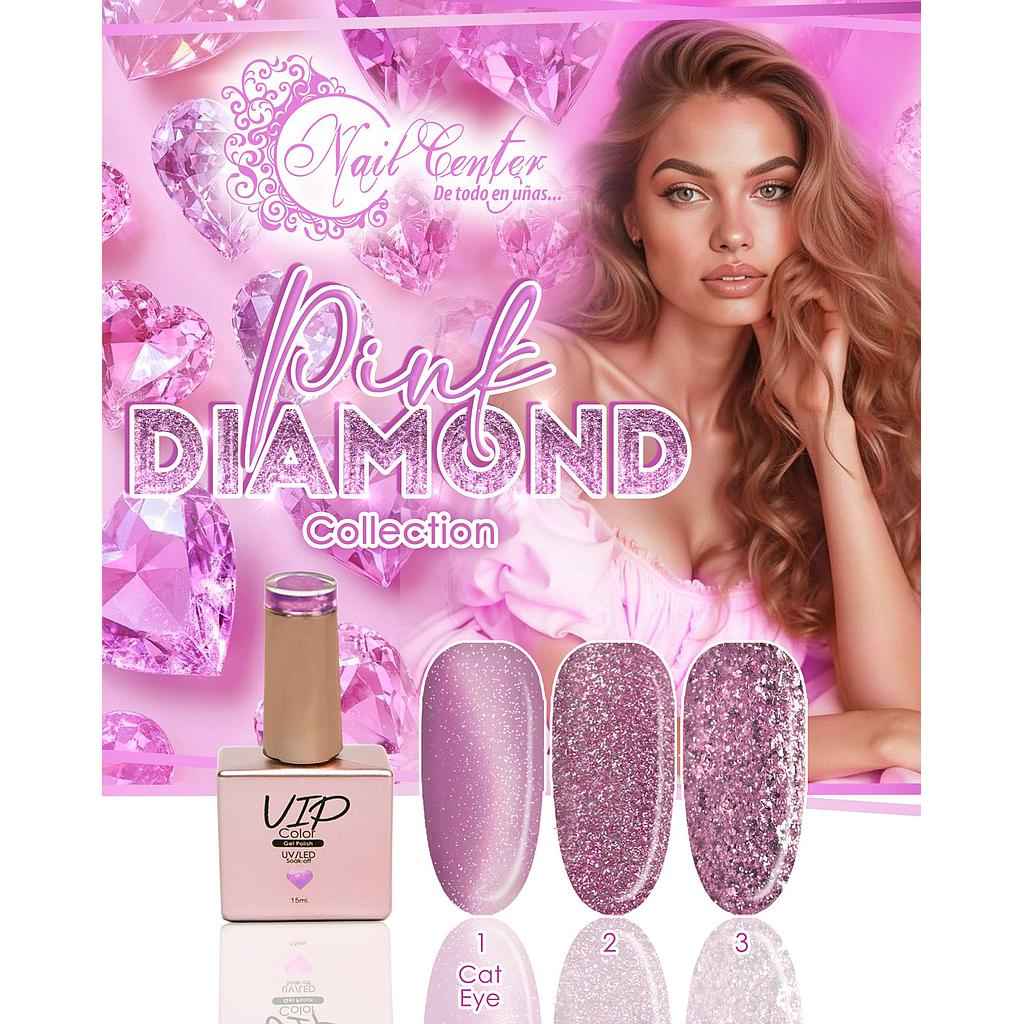 COLECCION VIP COLOR PINK DIAMOND 15ML