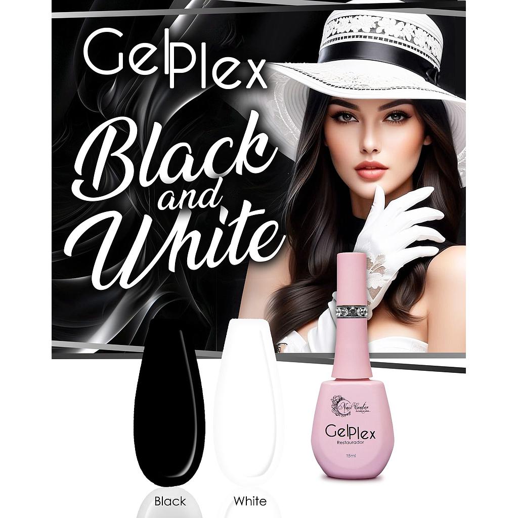 GELPLEX DUO BLACK AND WHITE 
