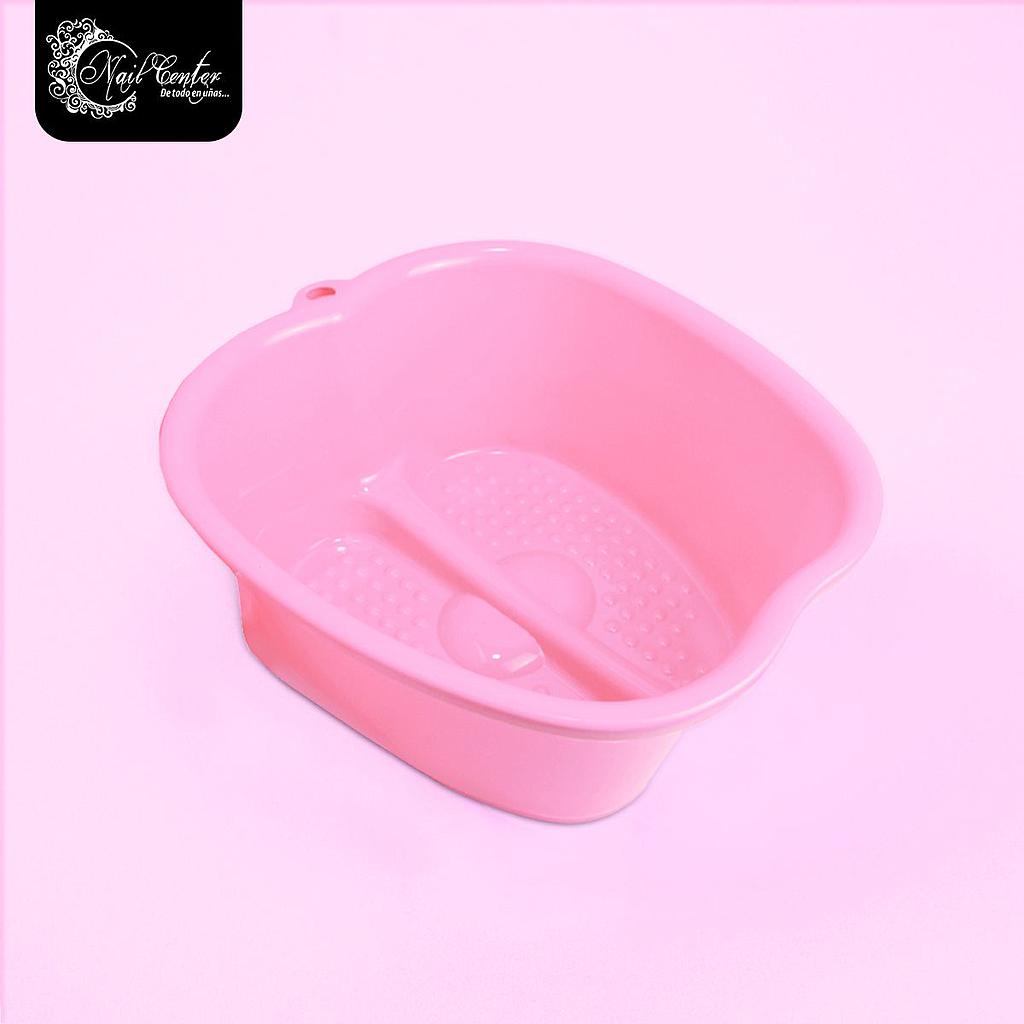 BOWL PARA PEDICURA ERGONOMICO ROSA 30CMS * 37.50 CMS