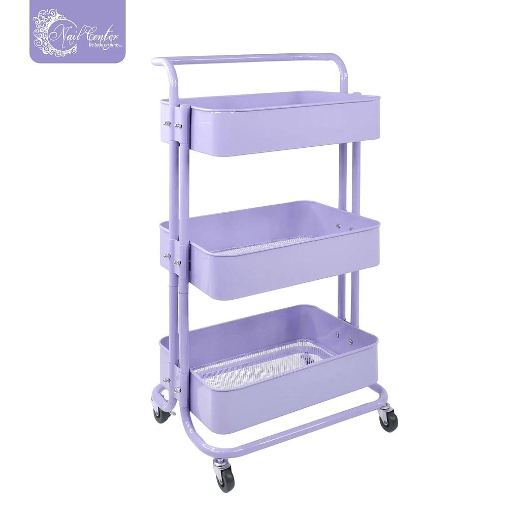 CARRITO AUXILIAR LILA
