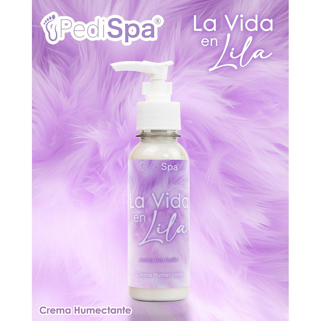 PEDI SPA CREMA HUMECTANTE LA VIDA EN LILA