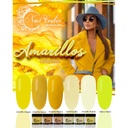 COLECCIÓN DE ACRILICO AMARILLOS 6 TONOS