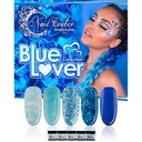 COLECCIÓN DE ACRILICO BLUE LOVER 5 TONOS