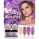 COLECCIÓN DE ACRILICO LADY SECRET 4 TONOS