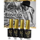 COLECCION GELES BASICOS 8ML - TOP MATTE - GEL BASE - GEL TOP - PROTEINA ADHERENTE