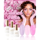 COLECCION QUEEN CUARZO ROSA 3 PIEZAS 8ML