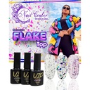 COLECCION VIP COLOR FLAKE TOP 8ML