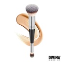 DIVINA MAKE UP BROCHA DOBLE PARA ROSTRO