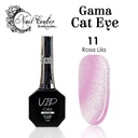 GEL VIP COLOR EDICION LIMITADA 13ML CAT EYE EFECTO VELVET 11 ROSA LILA