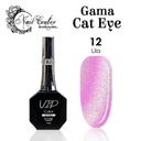 GEL VIP COLOR EDICION LIMITADA 13ML CAT EYE EFECTO VELVET 12 LILA 