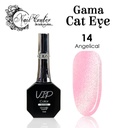 GEL VIP COLOR EDICION LIMITADA 13ML CAT EYE EFECTO VELVET 14 ANGELICAL