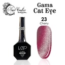 GEL VIP COLOR EDICION LIMITADA 13ML CAT EYE EFECTO VELVET 23 CHERRY