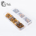 KIT DE CRISTALES CUADRADOS TOPAZ